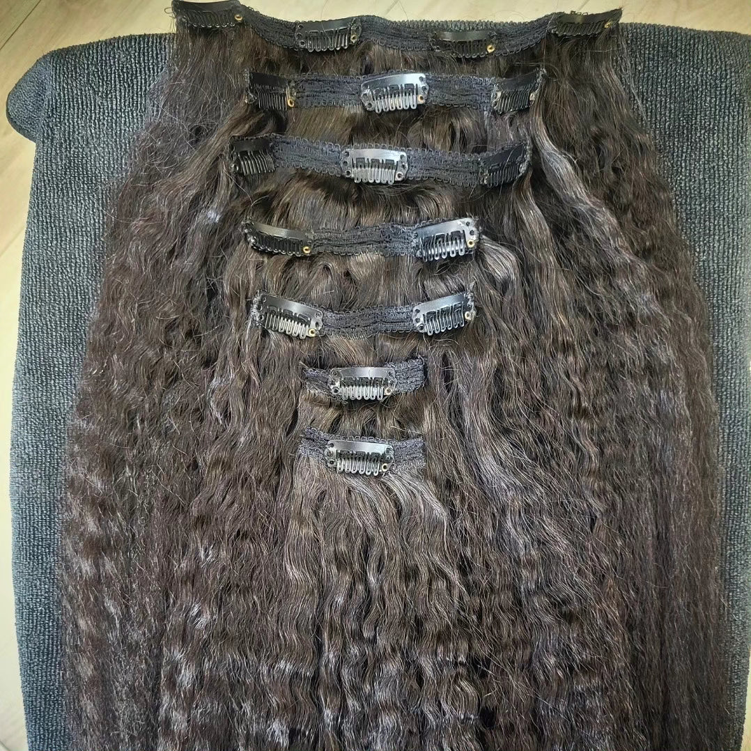 Kinky Straight Clip Ins